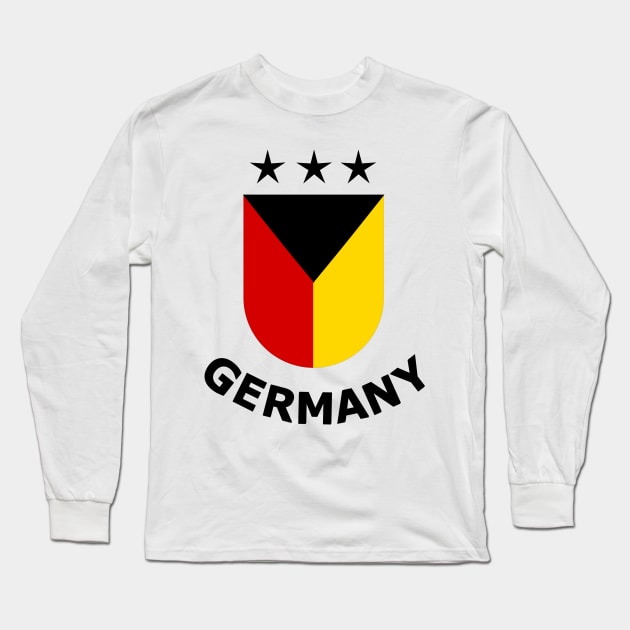 Germany Long Sleeve T-Shirt by Karpatenwilli